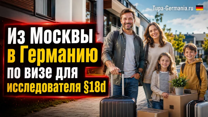 Семья исследователя из Москвы переехала в Германию